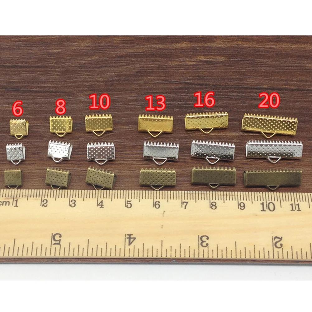 

370 шт., удлинительная цепочка с пряжкой-лобстером, с покрытием на концах ленты, застежки для шнура, аксессуары, текстурированные обжимные зажимы