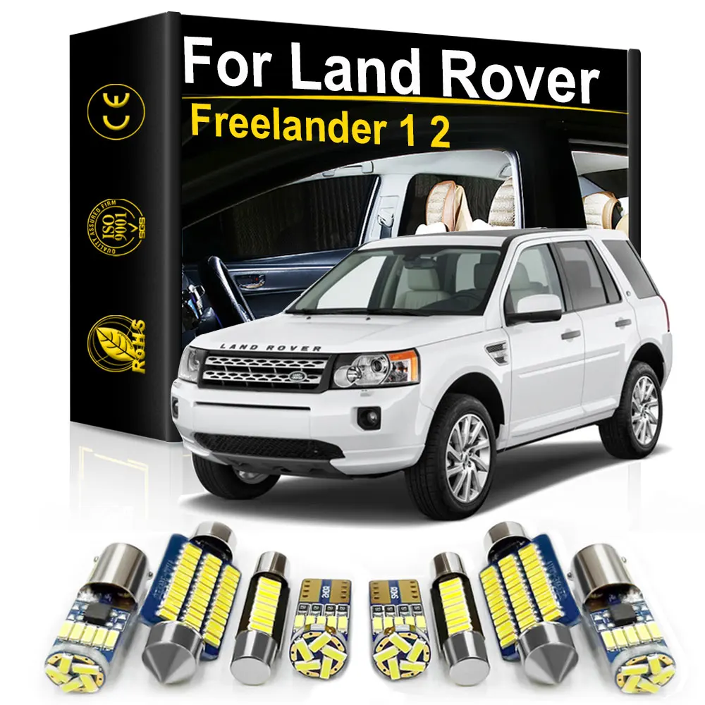 For Land Rover Freelander 1 2 L314 L359 TD4 2002 2004 2005 2008 2013 2014 Accessories Canbus Car Interior LED Light Auto Parts