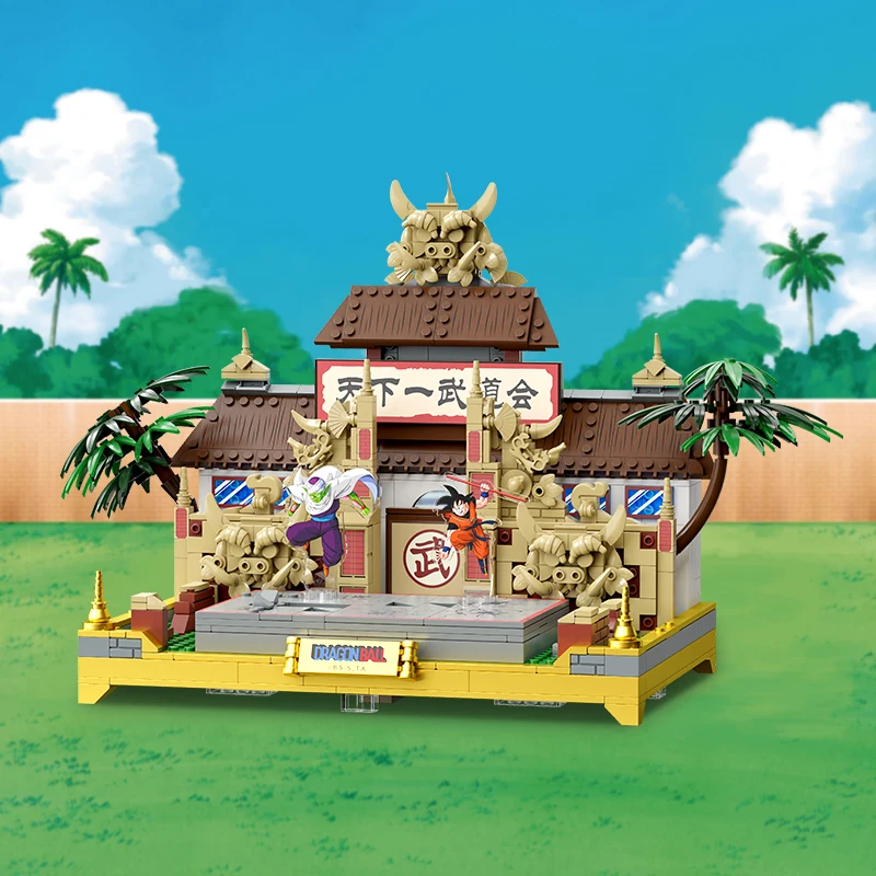 Nieuwe Pantasy Dragon Ball Bouwstenen's Werelds Nummer Een Vechtsport Club Assembleren Speelgoed Collectible Modellen Kerstcadeaus