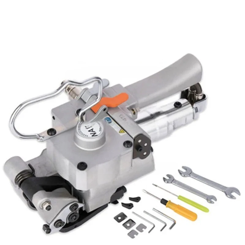 Packing   Portable Pneumatic PET Strapping Wrapping Machine Banding Tool Packing Machine 12-19mm PP Plastic Strap