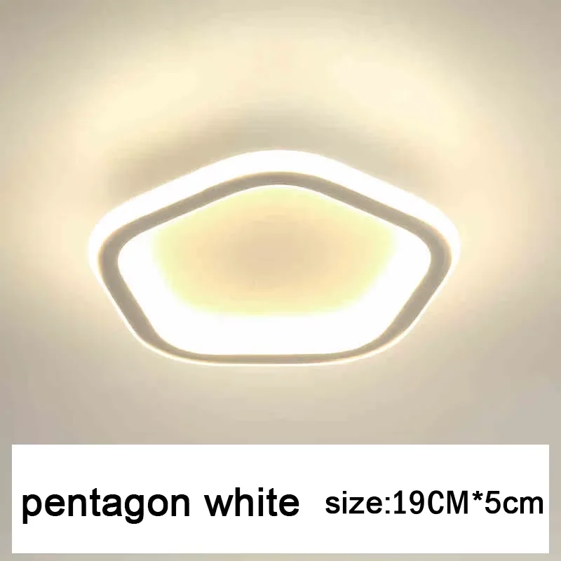 Moderne LED Gangpad Plafondverlichting Nodic Home Verlichting Led Opbouw voor Slaapkamer Woonkamer Gang Licht 3-kleuren verlichting