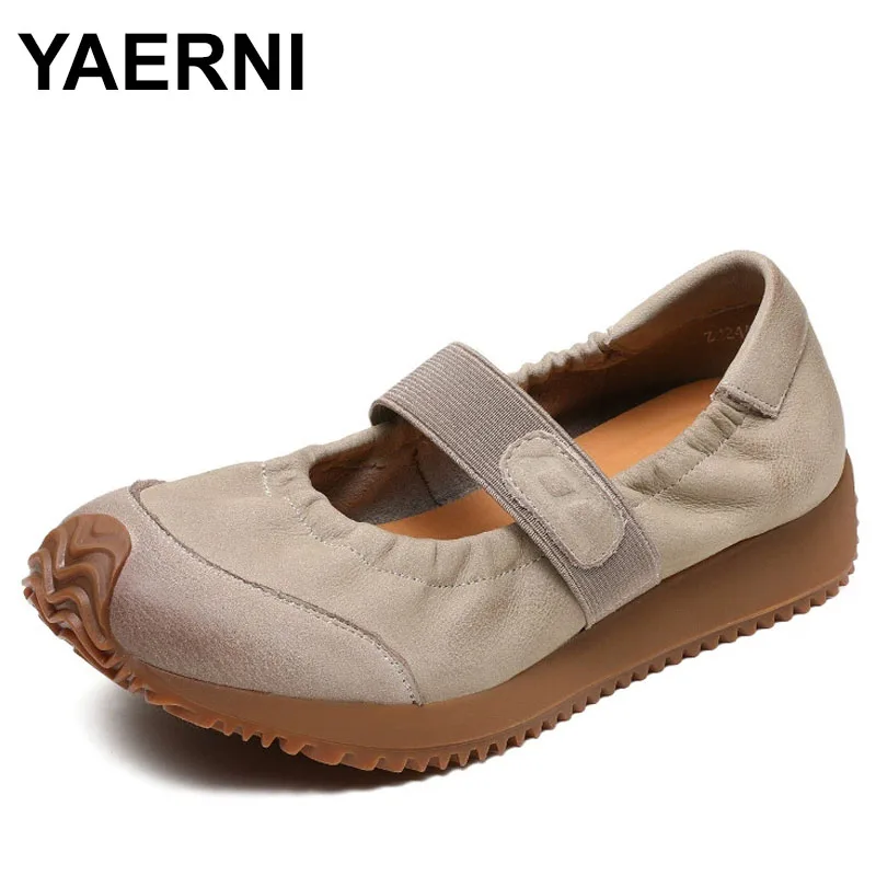 

Женские лоферы без шнуровки в литературном стиле, повседневные туфли на плоской подошве из натуральной кожи, весна-лето, туфли для ленивых в стиле ретро на низком каблуке