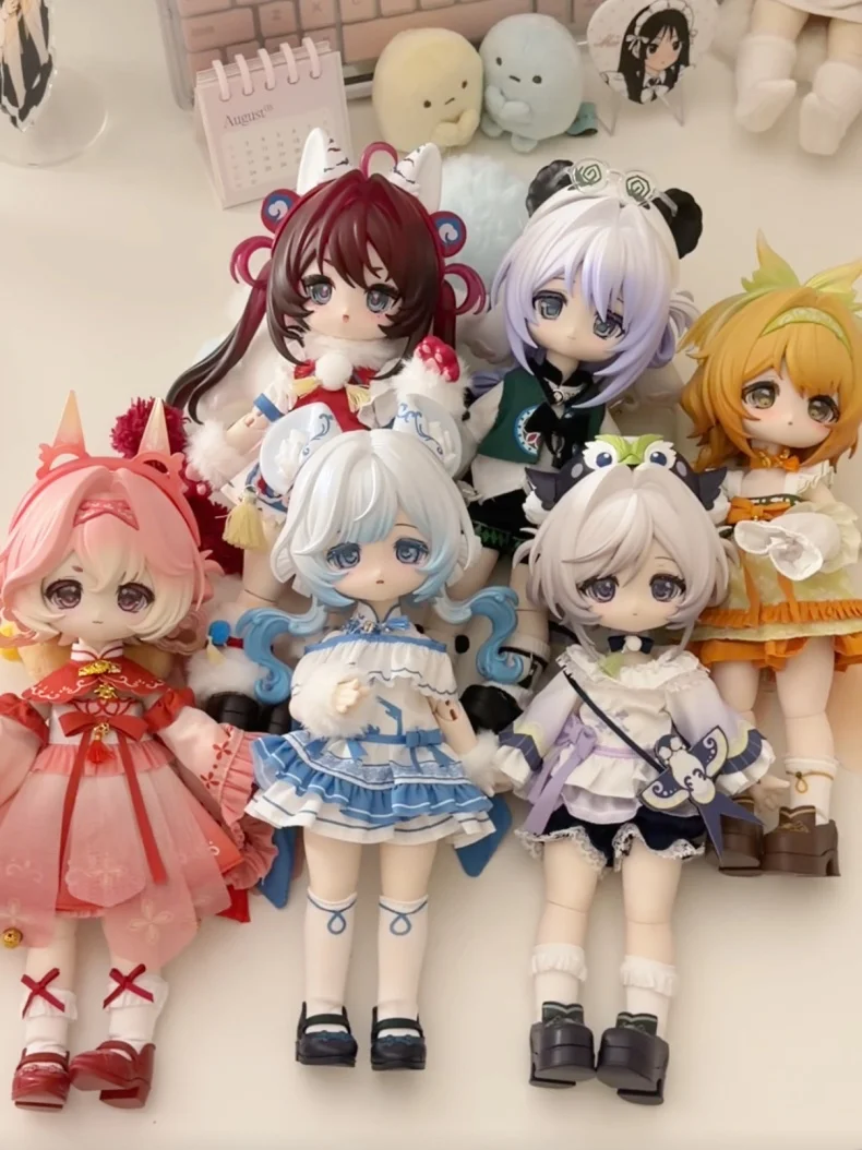 Echte COME4FREE BJD-Puppe Blindbox, bewegliche Actionfigur, Sammlerstück, Anime-Charaktermodell, Schreibtischdeko, Geburtstagsgeschenk – Detail 3