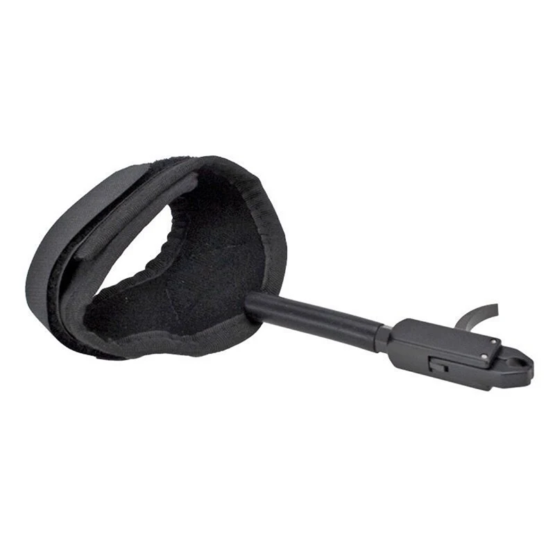 1Pc Bogenschießen Sattel Mitteilung Hilfe Schwarz Farbe Verbindung Bogen Strap Schießen Pro Pfeil Trigger Armband Bogenschießen Bogen – Detail 12