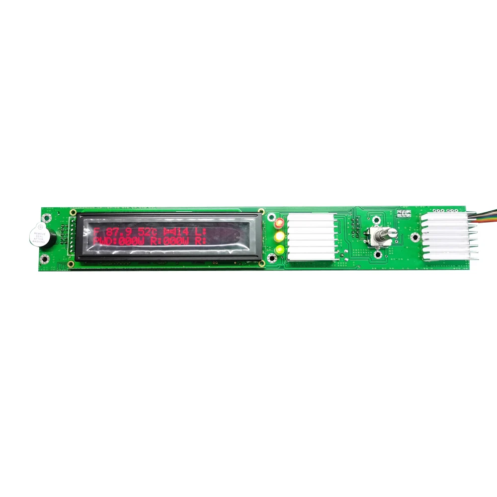 Imagem -03 - Personalizado Pre-control Board Transmissor fm Warner 1000w 1kw