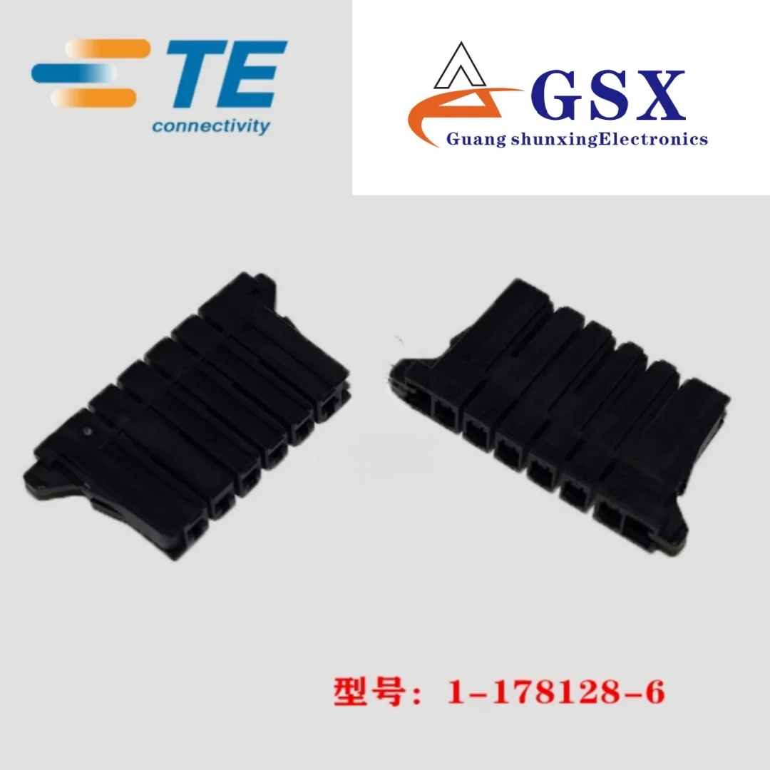

TE AMP Tyco 1-178128-6 rubber shell 6p 5.08mm plug original genuine in stock