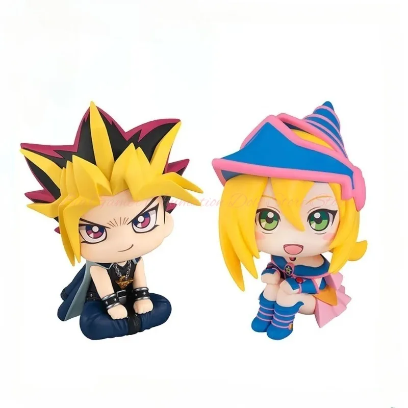 【In-stock】Original MegaHouse Look Up Series Yu-Gi-Oh Dark Game and Dark Magic Girl Anime Doll Model Toy Collection Ornament
