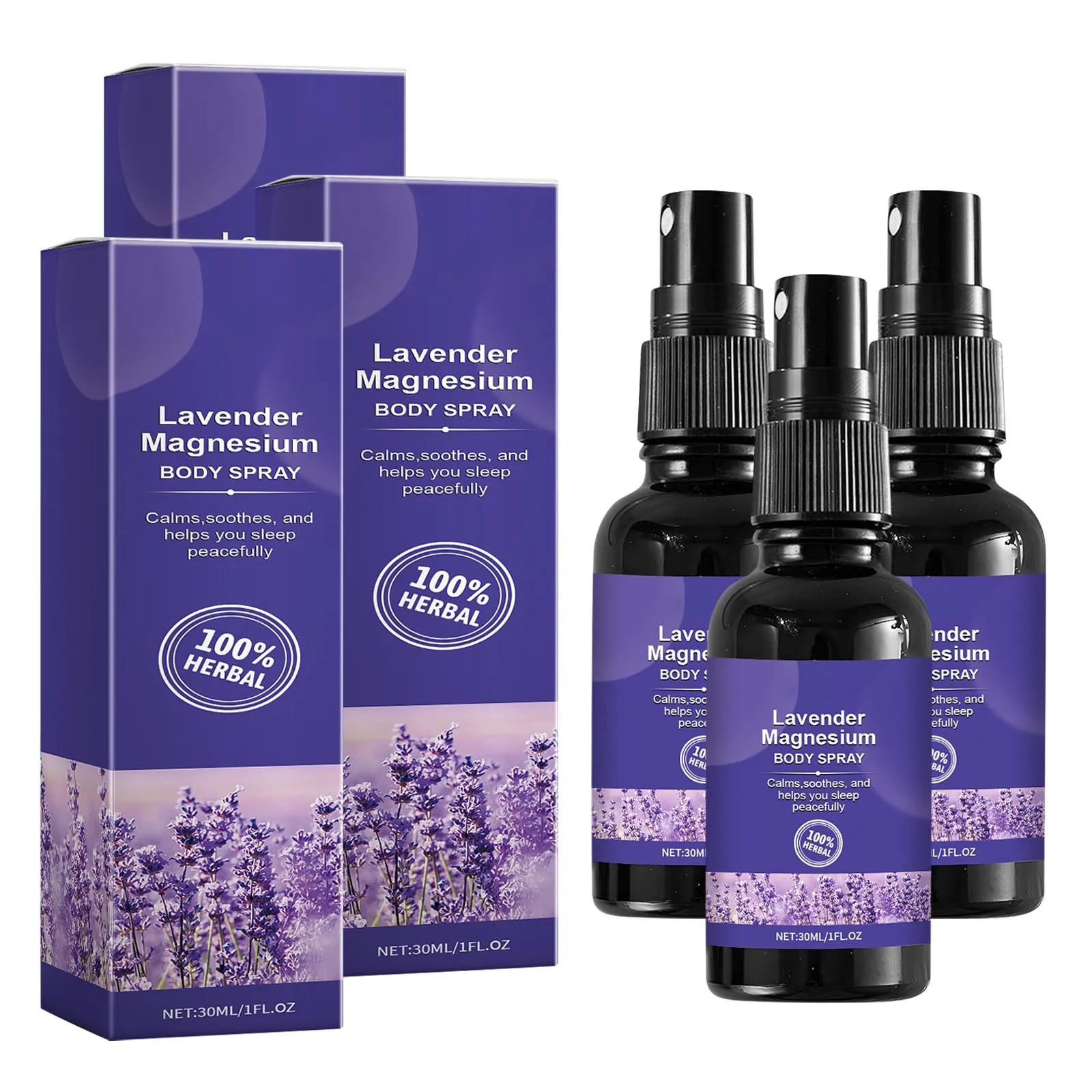 Lavender Pillow Spray For Sleep Lavender Spray For Bedding Pillow Mist Including Natural Lavender Oil Lavender Sleep Spray 30ml