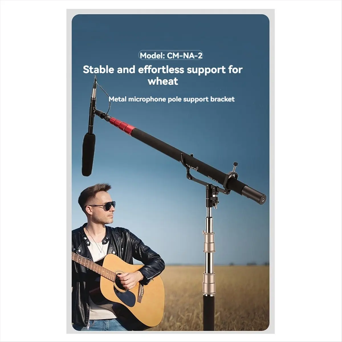 2026 جديد + هيئة التصنيع العسكري بوم القطب حامل دعم ل ضوء حامل بوم الذراع C حامل معدني نونسليب DSLR فيديو ميكروفون محول تركيب