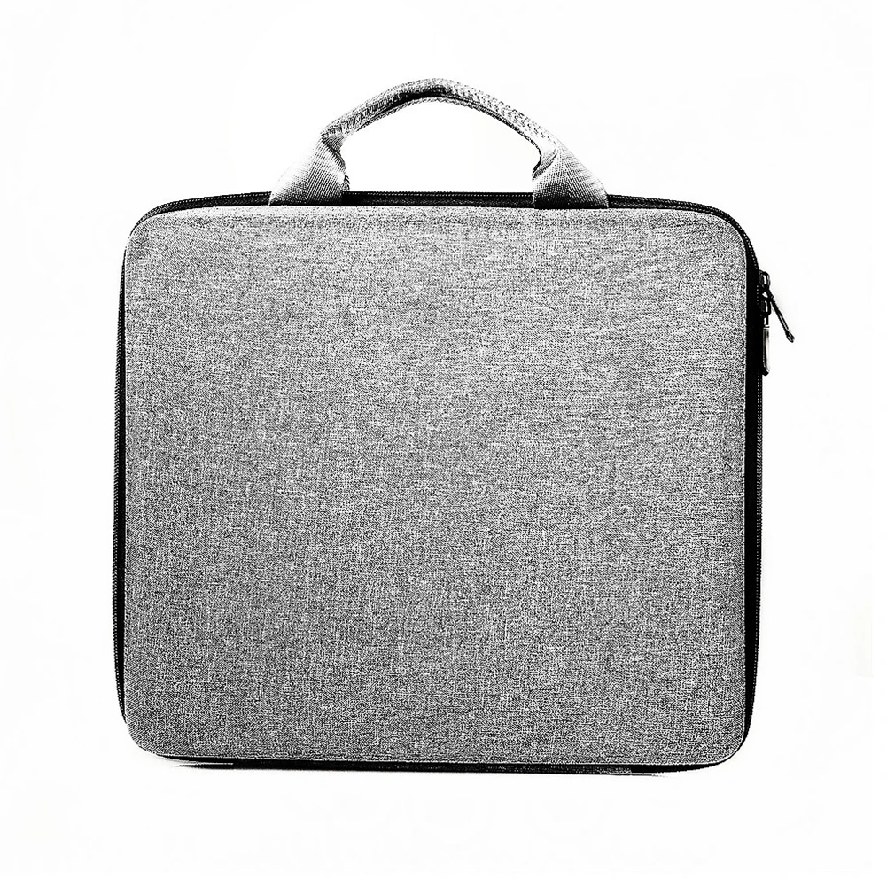 Gray EVA Hard Storage Box With Elastic Strap And Mesh Pocket For For Starlink For Mini Router For Satellite Receiver Outdoor Pro