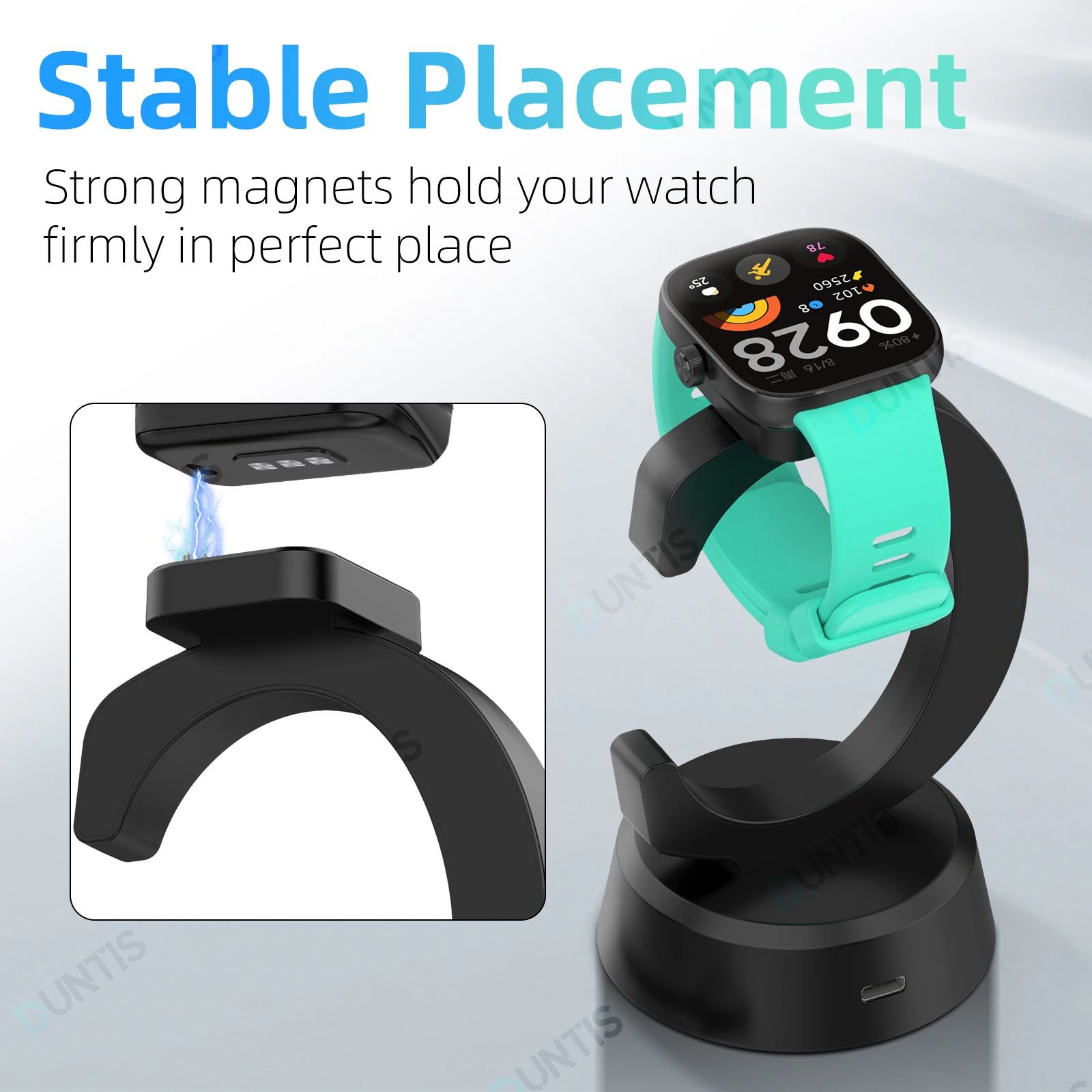 Charging Dock Charger Cradle For Xiaomi Redmi Watch 6 5 4 Smart Watch Usb Charger Stand Wired Cable For Mi Band 10 9 Accessories