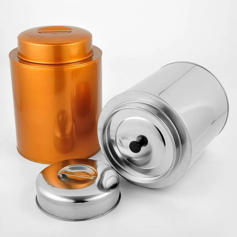 [Sealed Stainless Steel Canister] Stainless Steel Tea Canister, Thick Tea Canister, Tea Storage Box, Storage Canister, Sealed Ca