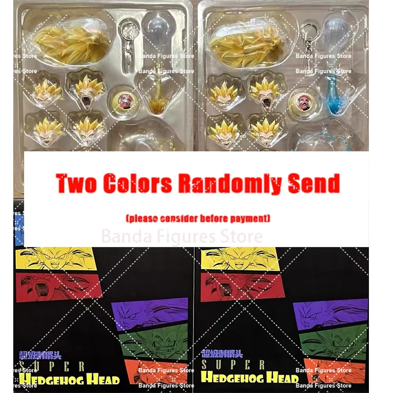 Originele Diamond K Speelgoed Dragon Ball Gotenks Super Hedgehog Head S.H.Figuarts Shf Ssj3 Hoofd Accessoires Op Voorraad Anime Model Speelgoed