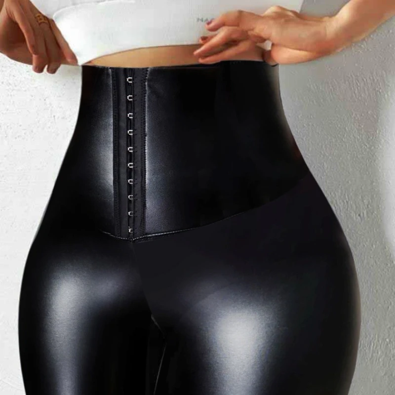 Nouveau pantalon moulant femmes Streetwear automne hiver confortable solide taille haute élastique taille levage hanche transpiration pantalons longs