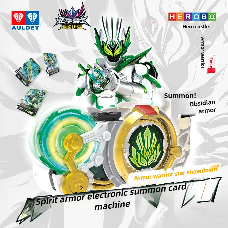 

Armor Hero Official Blazing Glory Transforming Belt: New Generation Upgraded Driver (with Card System) – Role Play Toy