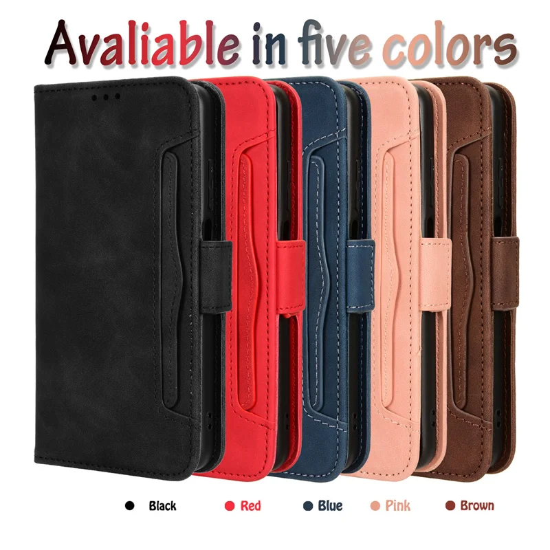 Чехол для For Vivo X200 Flip Phone Case for Vivo X200 Pro Mini Cover Leather Multi-Card Slot Mobile phone Wallet Case