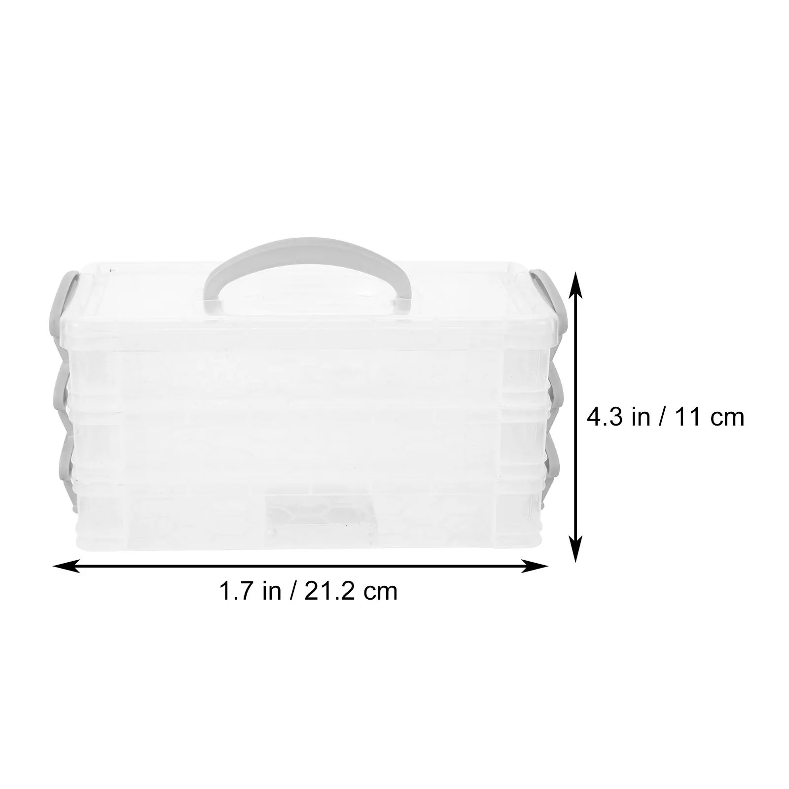 

Transparent Case Stackable Pencil Box PP Material Simple Pencil Organizer for Students Kids Pen Organizers Students Pen Case