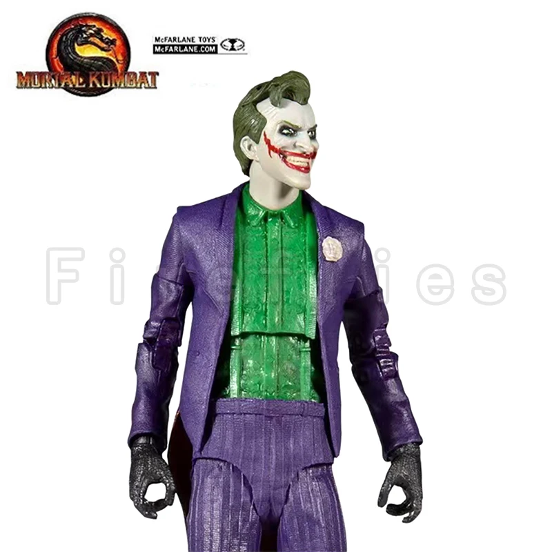 7inches McFARLANE Action Figure Mortal Kombat XI The Joker Anime Model For Gift Free Shipping