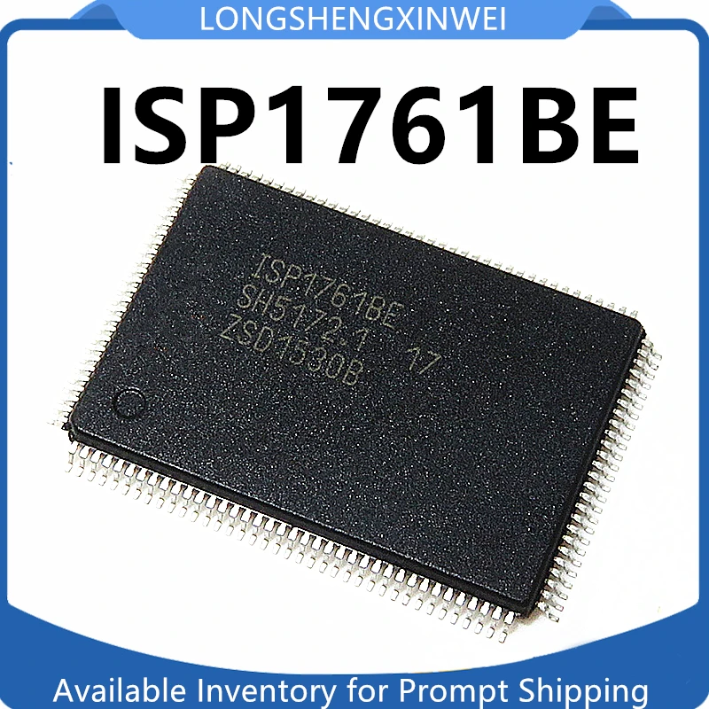 1PCS ISP1761BE ISP1761B ISP1761 QFP128 Bus Controller Chip Spot