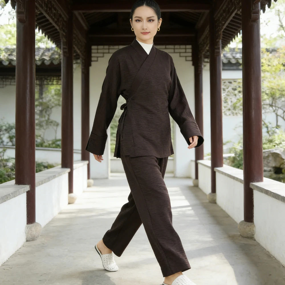 

2PCS Eid Muslim Set Dubai Matching Suit Tops Pants Women Ramadan Lace Up Shirt Trousers Islam Clothing Femme Musulmane Ensembles