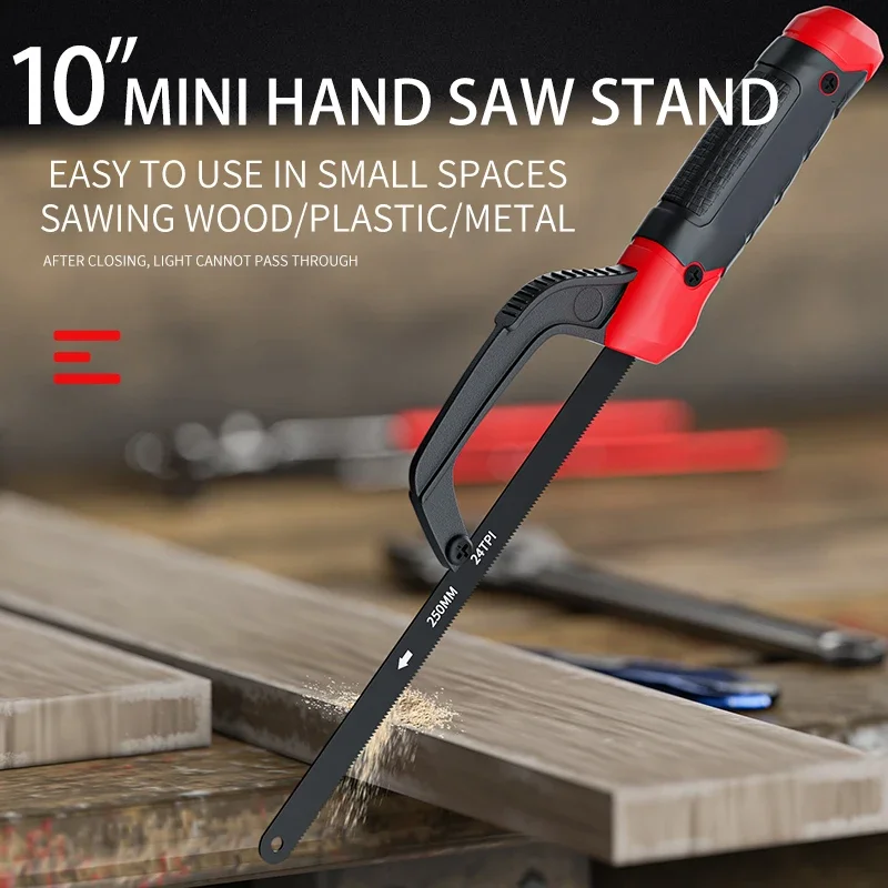 

Small Hand Saw Tool Woodworking Blade Household Hand Gypsum Board Cutting Wood Plastic or Metal Multi-Function