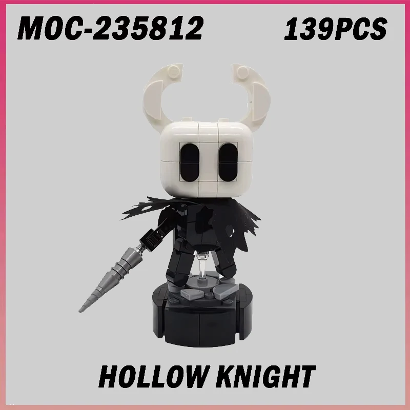 

139PCS MOC-235812 Hollow Knight Action Figure Character Model Building Blocks Bricks Creative Toy Desktop Decoration Kids Gift