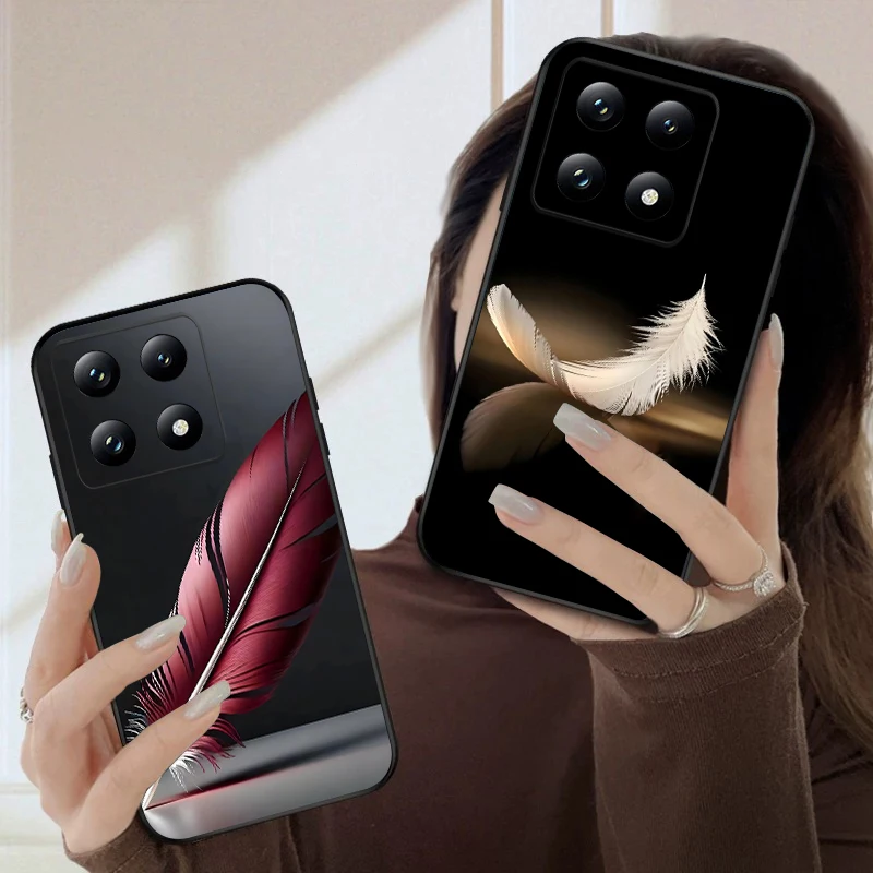 Рисунок 2 - Цветные перья для Xiaomi Poco X7