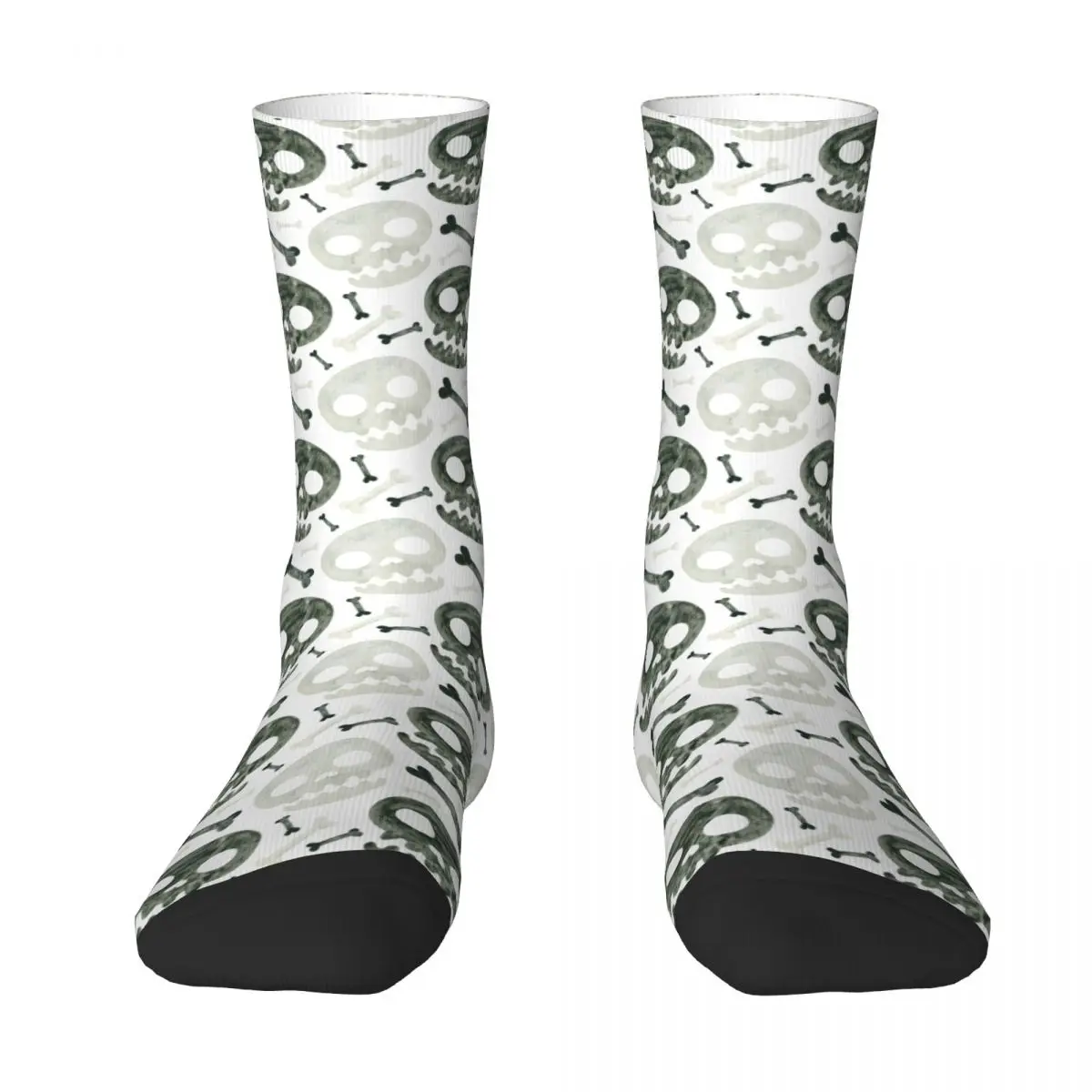 

Halloween Terror Skull Sock Socks Men Women Polyester Stockings Customizable Design