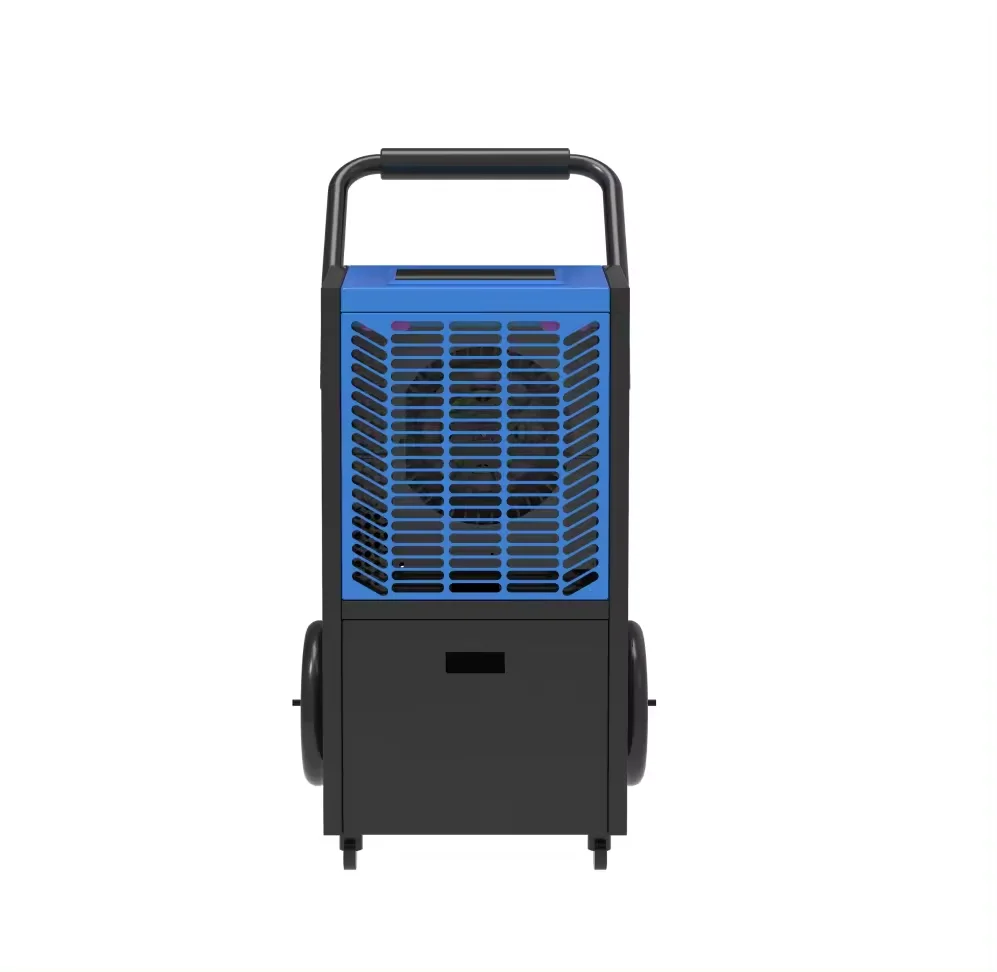50L High-Efficient Commercial Metal Dehumidifier Industrial Electric Compressor Touchscreen Control App-Controlled