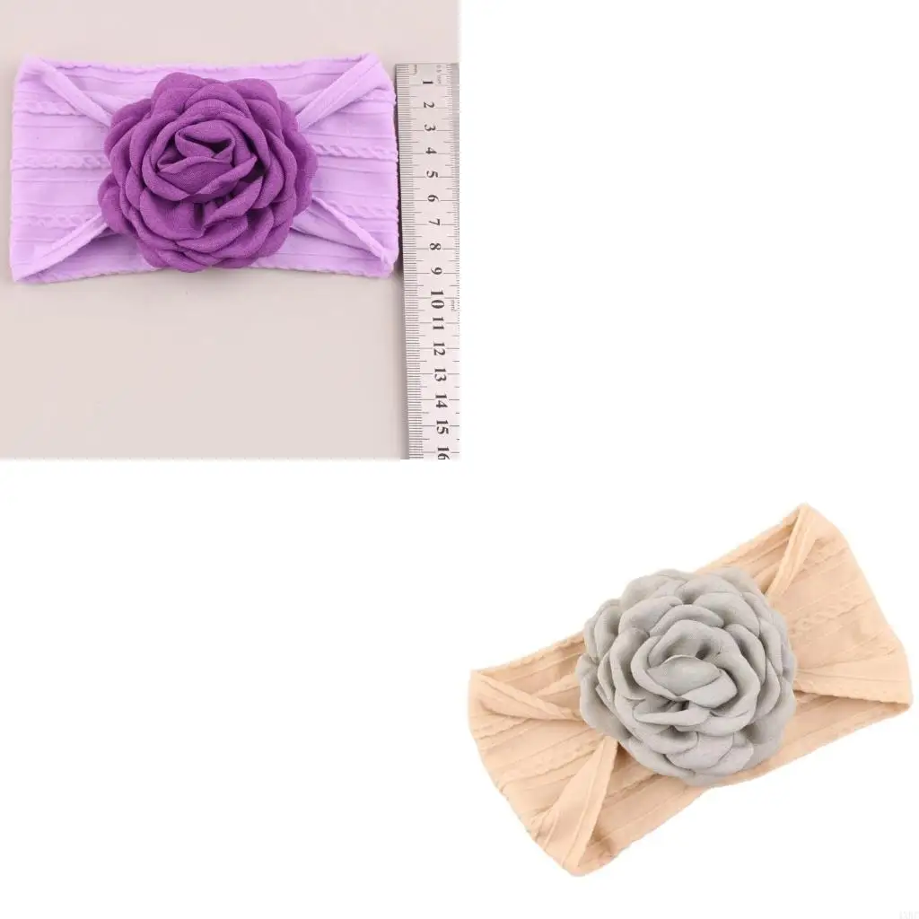 

Мягкая жаккардовая нейлоновая полоса для волос детской повязкой повязкой повязки Fontanelle