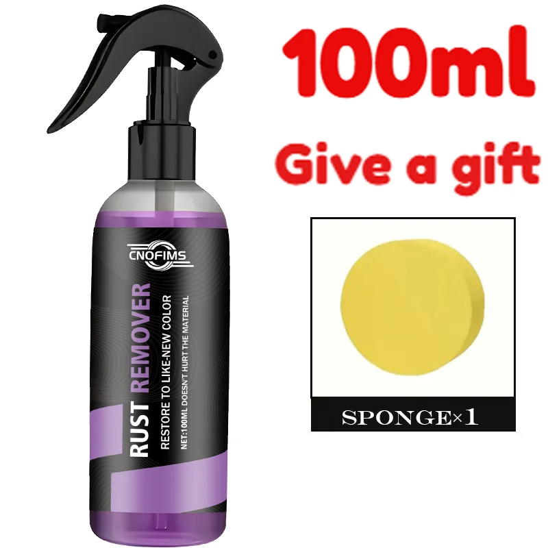 Мощный агент по ремонту металла — полирующий спрей для удаления железного порошка, полировка, возраст восстановления автомобильного металла