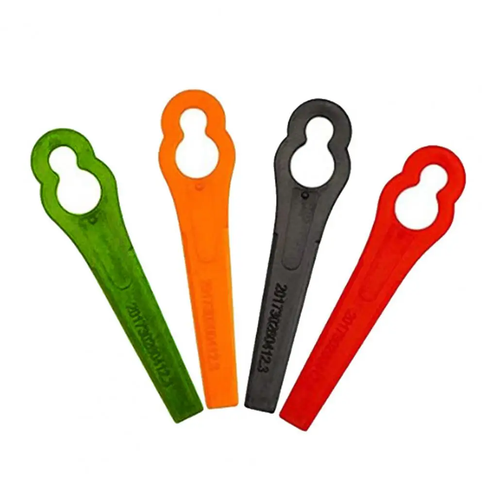 100Pcs Durable Mower Blade  Sharp Professional Grass Trimmer  Garden Lawn Mower Brush Cutter Blade