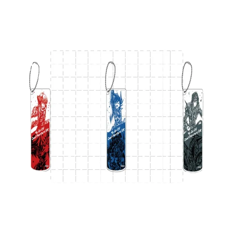 Anime Yu-Gi-Oh! GX sleutelhanger pop spel YuGiOh Manjoume Jun Yuki Judai Johan Anderson acryl sleutelhanger hanger voor cadeau