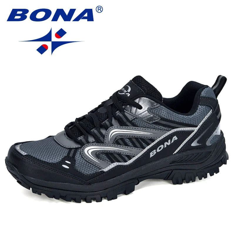 BONA-Baskets de randonnée pour hommes, chaussures de trekking en plein air, tourisme, camping, chasse, nouveaux créateurs populaires