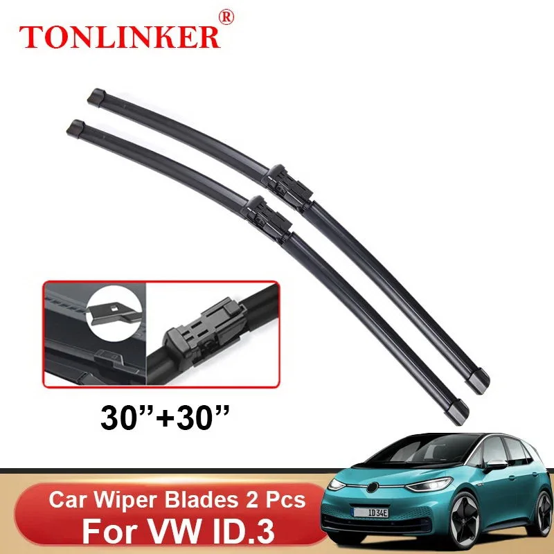 

Автомобильные щетки стеклоочистителя TONLINKER для Volkswagen VW ID.3 ID3 2019 2020 2021 2022 2023, передняя щетка стеклоочистителя