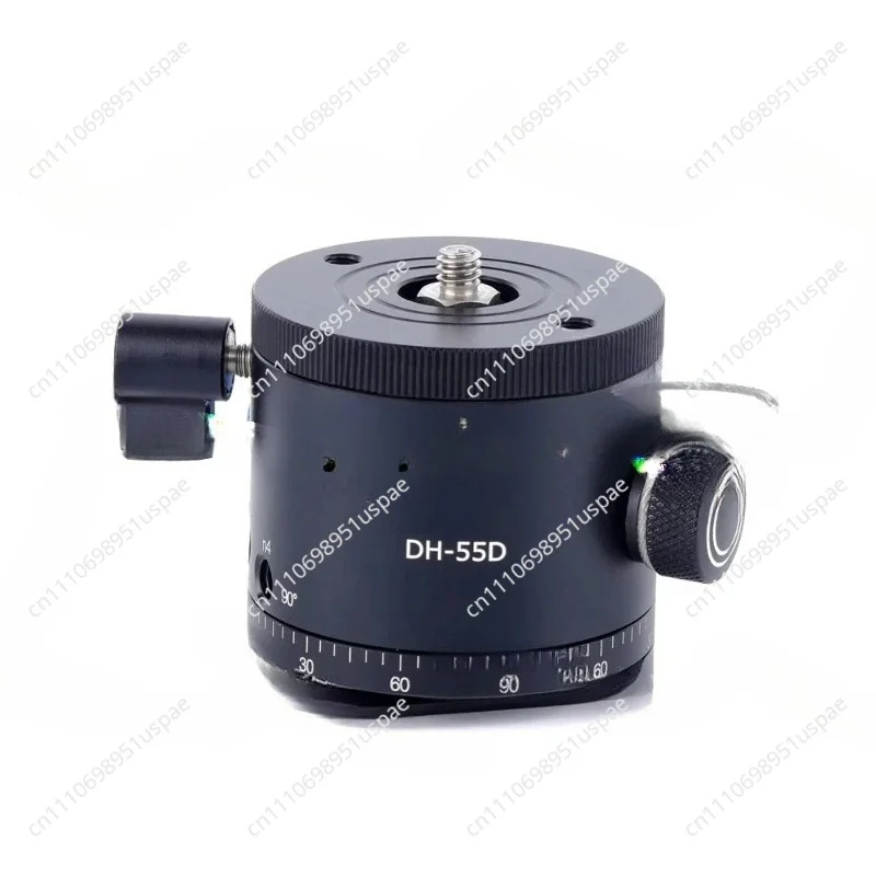 Suitable for DH-55D HDR Panorama Tripod Ball Head Panoramic Indexing Rotator Aluminum Alloy Max. Load 15kg/33Lbs