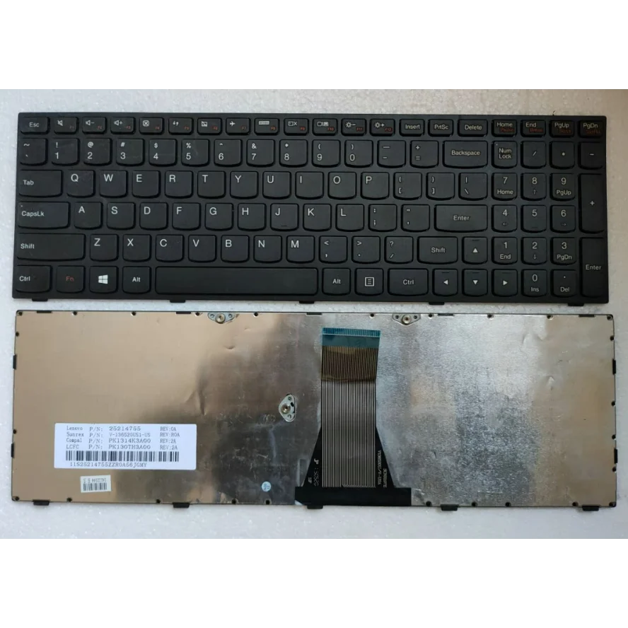 US Layout Laptop Replacement Keyboard For Lenovo B40 G40 B50 G50-30 G50-70 G50-80 Z51-70 Internal Keyboard Used