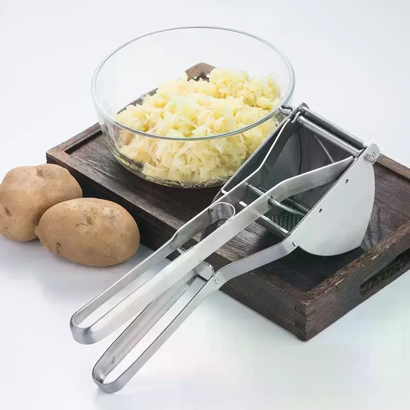 ポテトライサー ステンレス製ポテトマッシャー ヘビーデューテ - Baby Food With Iron のレビューと価格