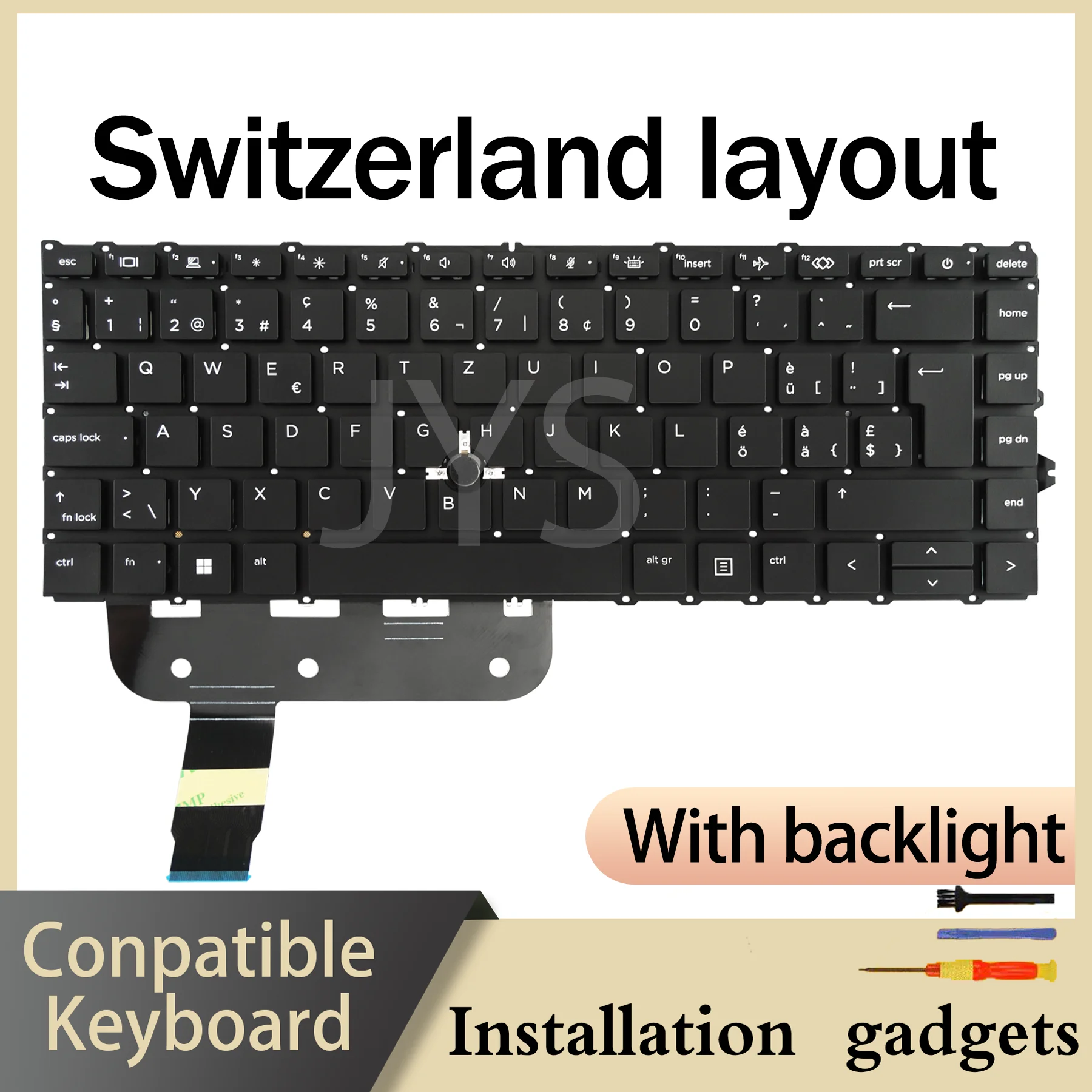 Brazil Switzerland German French Latin Spanish UK for HP EliteBook 840 G7/845 G7/840 G8 Backlit Keyboard