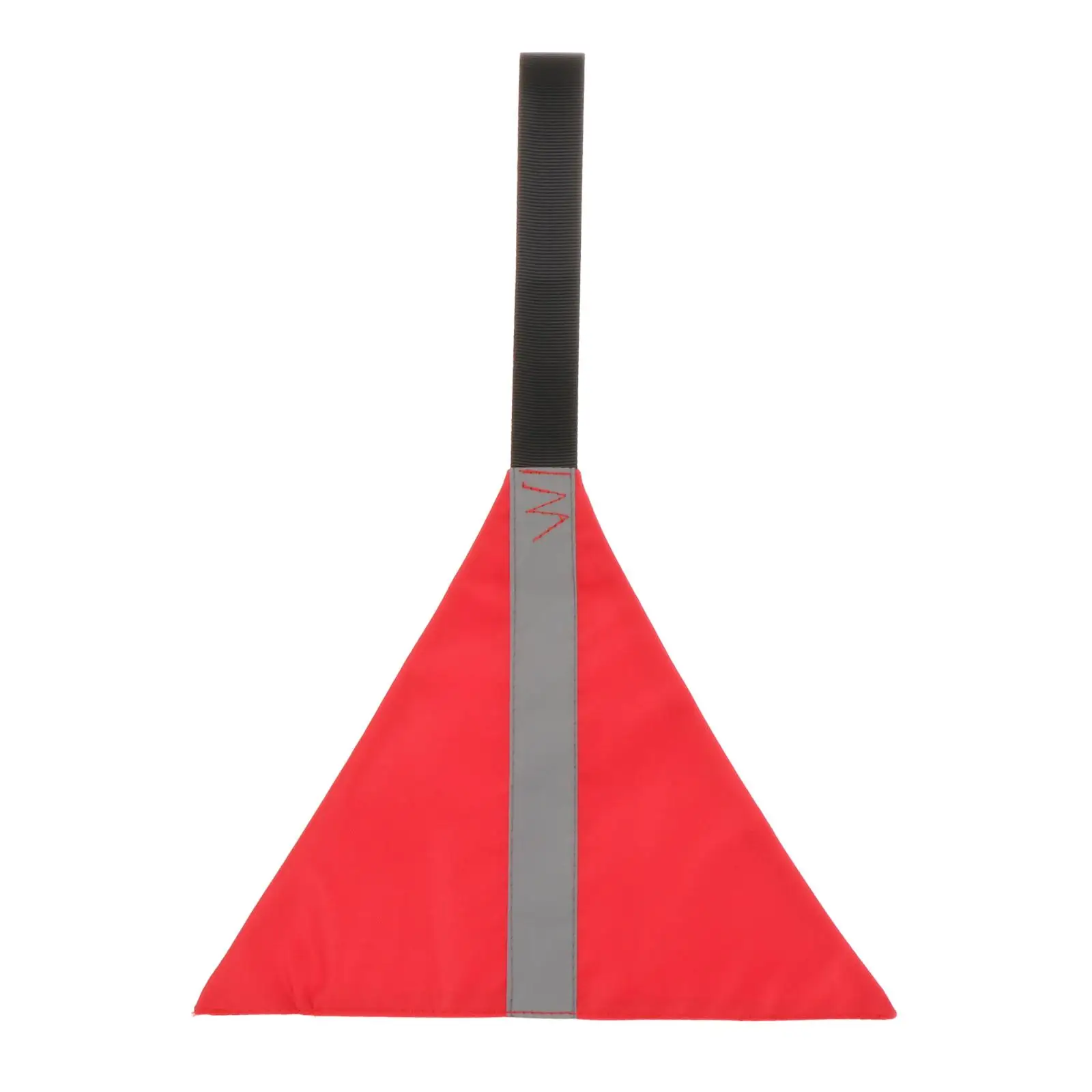 3x bandeira de viagem de caiaque bandeira de reboque de caiaque com faixa reflexiva bandeira de advertência para pesca de reboque, barco, acessórios