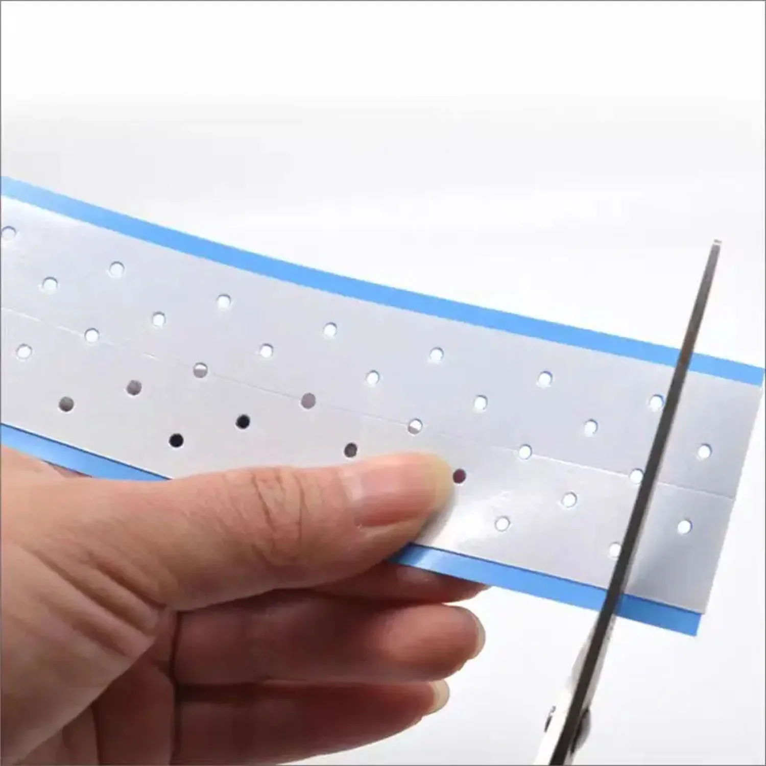 블루 에어 플렉스+ 스킨 통기성 양면 테이프 레이스 가발용 쿠피 레이스 가발 접착 연장 테이프