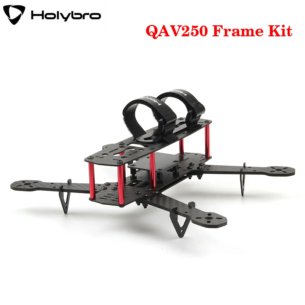 Holybro QAV250 Frame Kit Compatible with Pixhawk 6C Mini FC 2207 Motor, BLHeli S 20A ESC, 5inch Propeller for RC FPV Drone