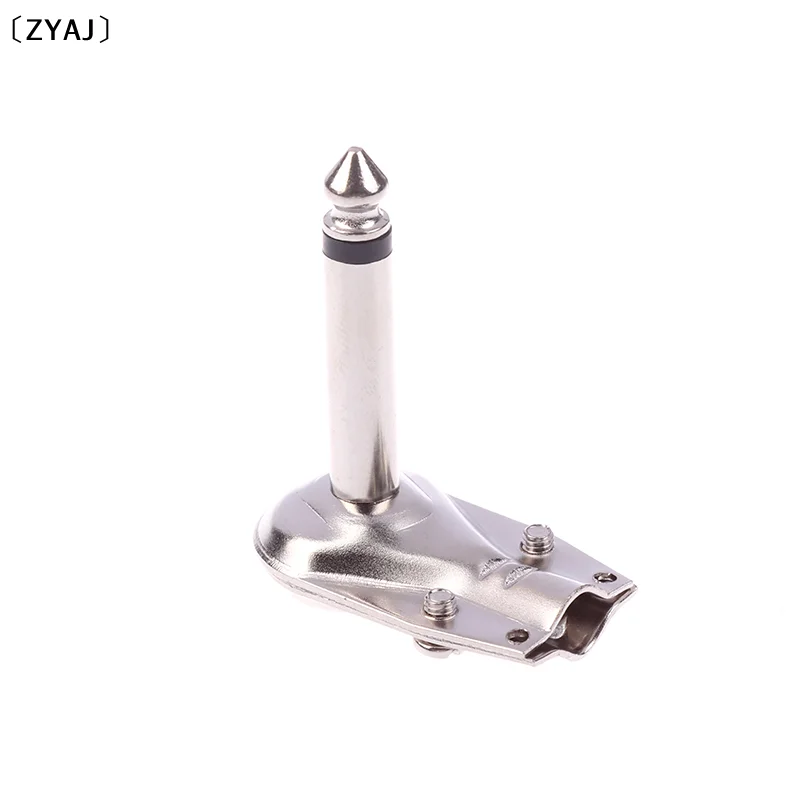 

Разъем монофонический угловой 6,35 мм (штекер) для гитарных педалей эффектов, микрофонов и усилителей