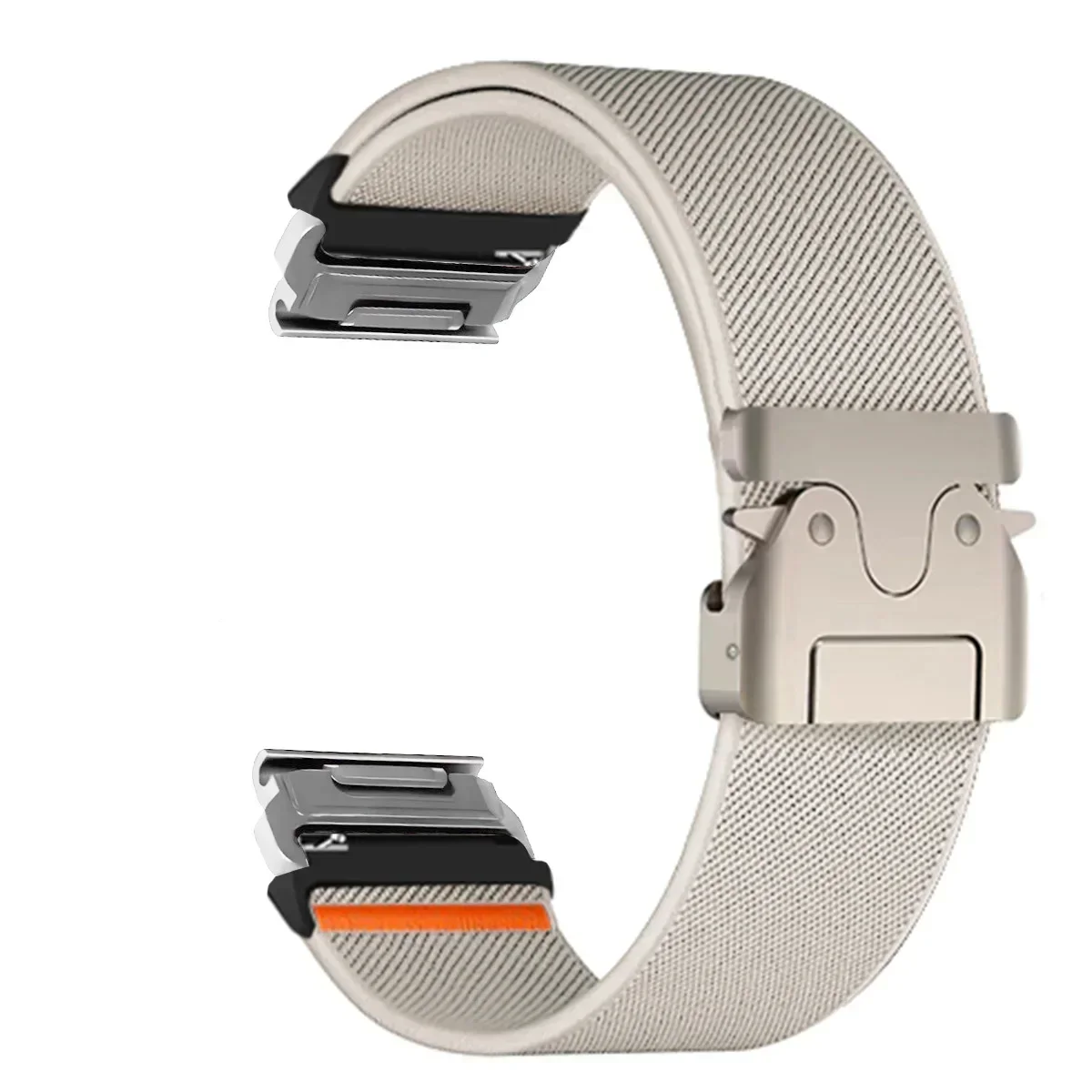 20 22 26mm Nylon Elastische Band Voor Garmin Fenix 8 51mm 7 Pro 7S 7X6X6S 6 5X Parachute Band Armband Forerunner 965 955 Correa