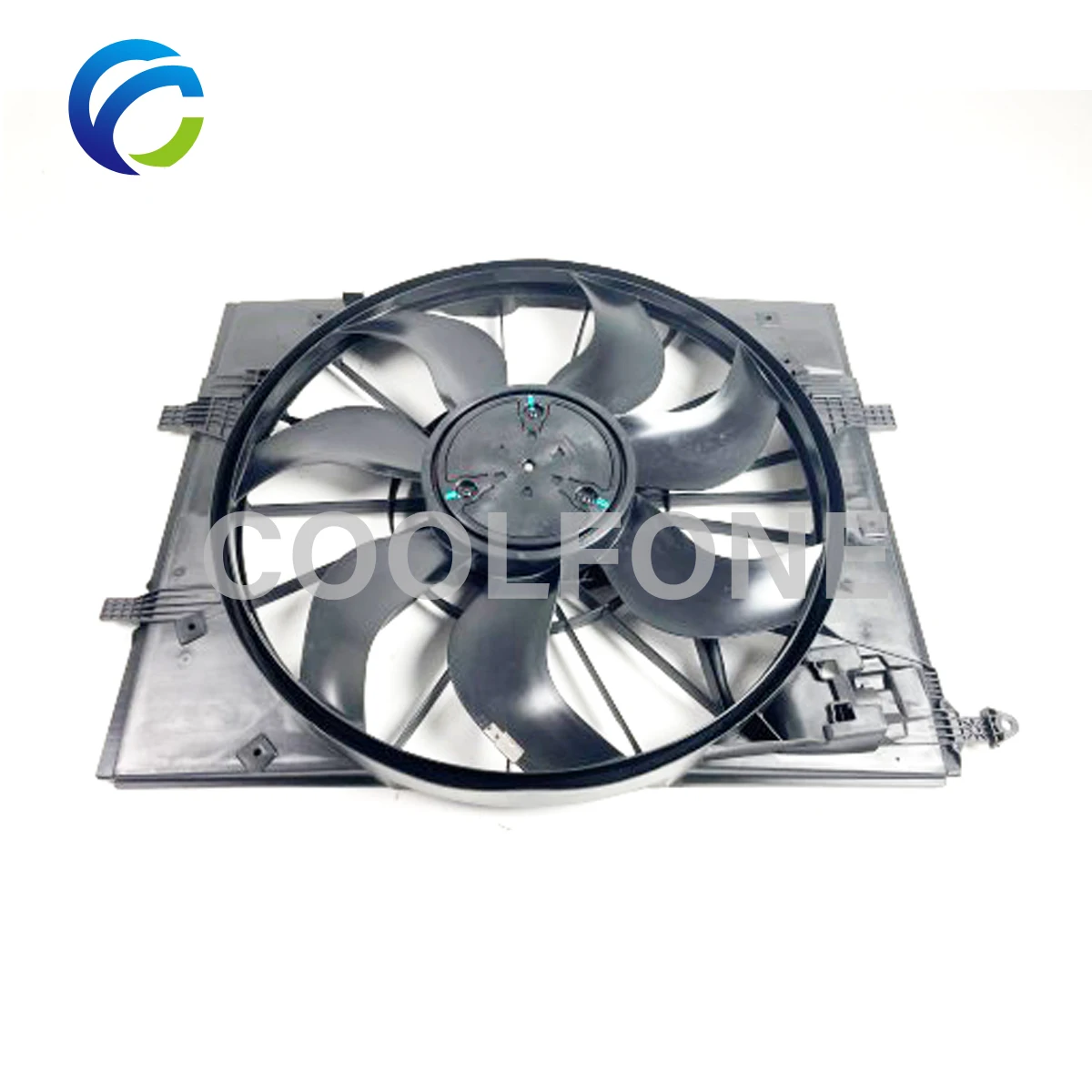 Electric Cooling Fan for MERCEDES BENZ W213 E300 E320 X253 X253 GLC 2.0T M274 2016 2017 2018 2019 A0999063902 A0999065601 600W