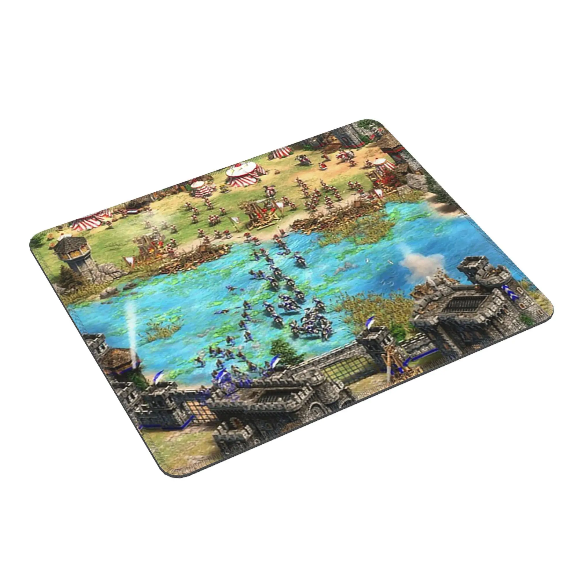 لوحة ماوس Age of Empires 2 Battle over Sea، لوحة مفاتيح الكمبيوتر، حصيرة الماوس، ألعاب الكمبيوتر المحمول، حصيرة مكتبية، ملحقات المكتب، مفارش الطاولة