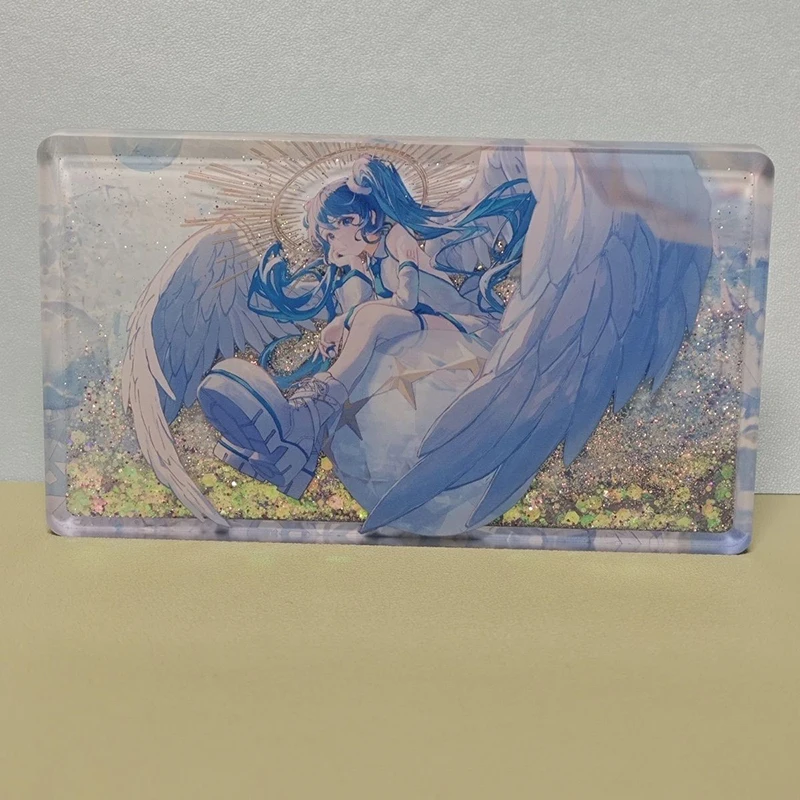 

Hatsune Miku MIKU derivatives surrounding acrylic quicksand heavenly Hatsune quicksand ornaments