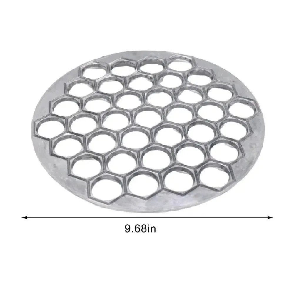 Picture 7: Portable Aluminum Dumpling Mold 37 Holes Ravioli Ravioli Maker Russian Pelmeni Maker Kitchen Cooking Tools Dumpling Machine