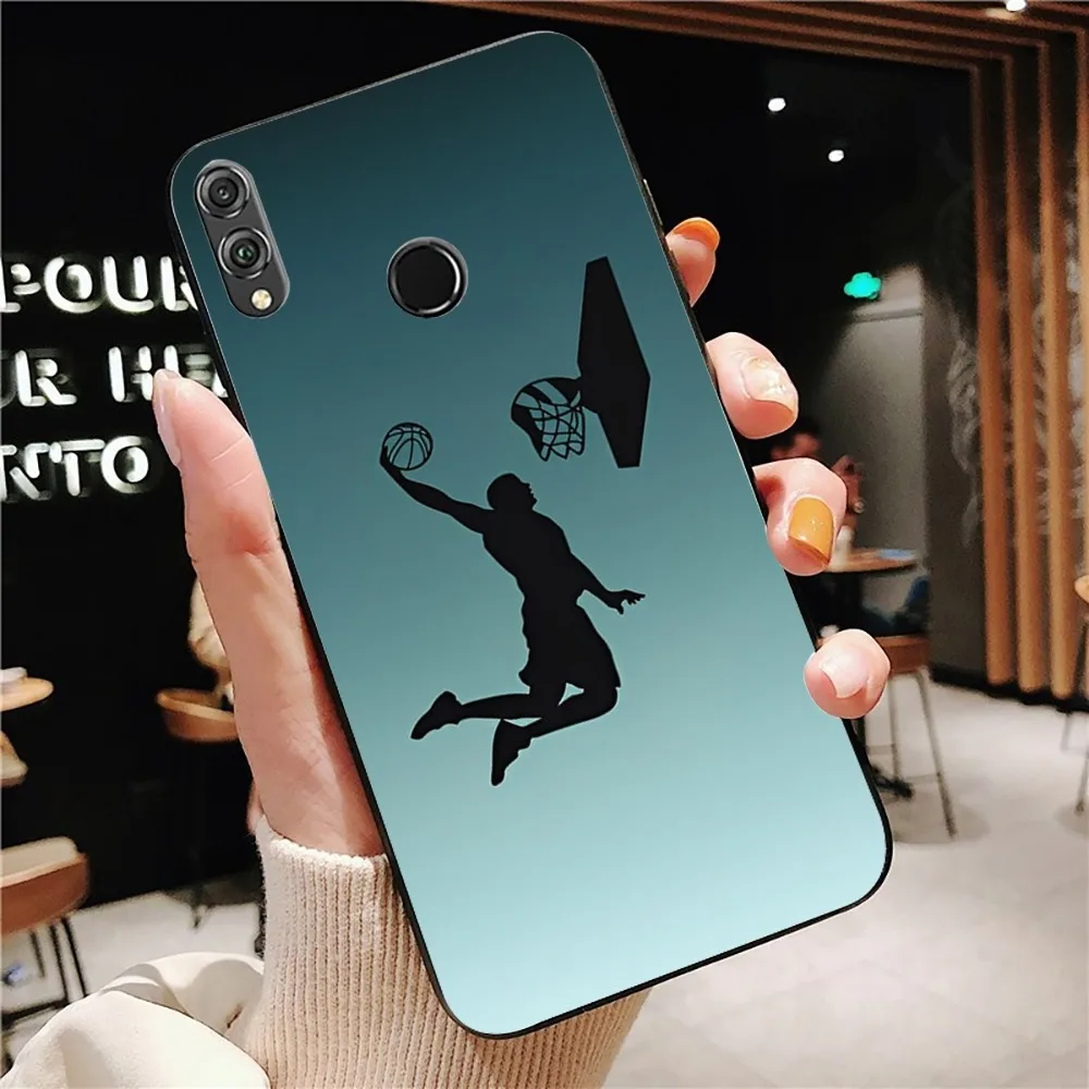 Basketball Phone Case For Huawei Honor 10 lite 9 20 7A pro 9X pro 30 pro 50 pro 60 pro 70 pro plus