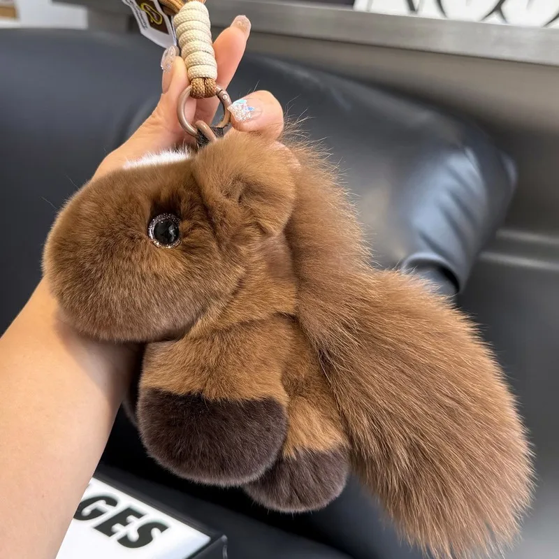 

Милый плюшевый брелок-пони, мягкая игрушка-кукла, подвеска для ключей от машины, пушистый брелок для сумки, декоративный подарок для женщин и девочек